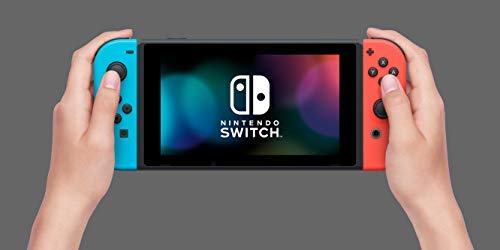 Amazon.com: Nintendo Switch with Neon Blue and Neon Red JoyâCon - HAC-001(-01): Electronics