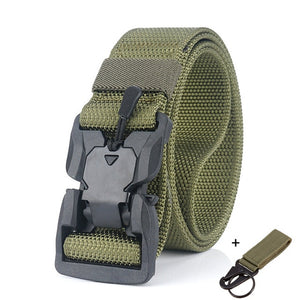 NEW Military Equipment Combat Tactical Belts for Men US Army Training Nylon Metal Buckle Waist Belt Outdoor Hunting Waistband